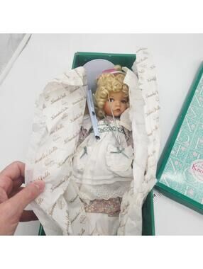 Knowles "Mary, Mary, Quite Contrary" Collector Doll with Box and Accessories